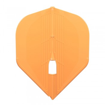 L1kPro Kami Shape Neon Orange Flight with Champagne Ring hole